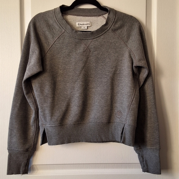 Backcountry Small Blanche Crew Sweatshirt Loungewear Comfort Cozy Gorpcore - Picture 3 of 11